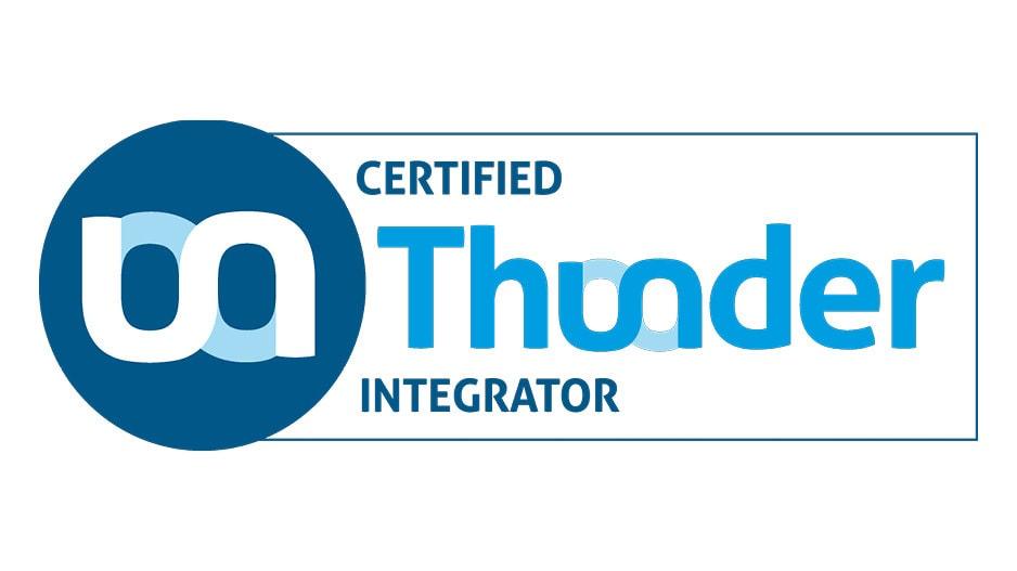 Certified Thunder Integrator Badge